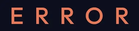 error